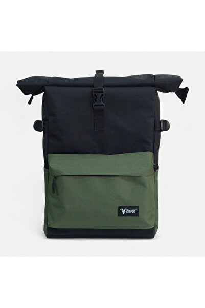 Vildget Laptop Bölmeli Sırt Çantası Rolltop Backpack