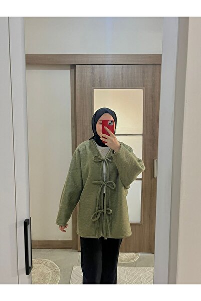 Feliz Fiyonk Detaylı Oversize Ceket