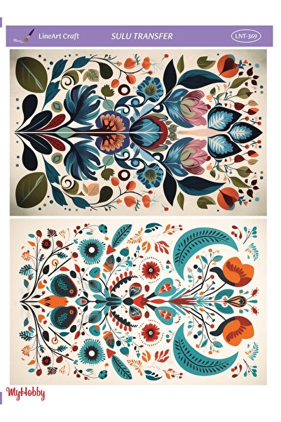 LİNEART Sulu Transfer 25x35cm LNT369