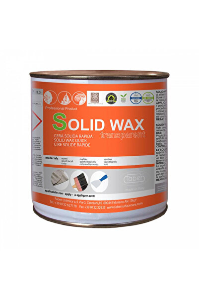 Faber Στερεό Κερί για Γρανίτη, Μάρμαρο και Τραβερτίνη, Στερεό Κερί, 1L