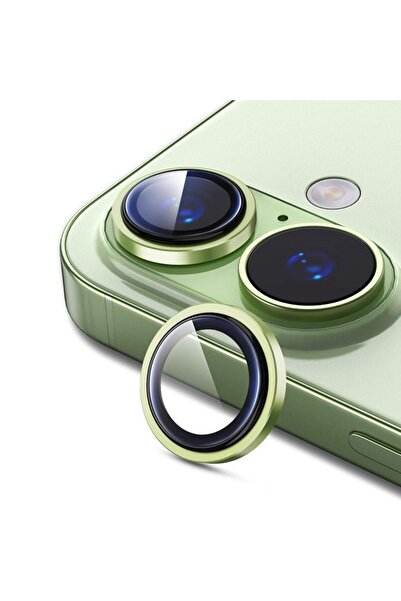 Orso Lens Camera Tempered Glass Green iPhone 17/16/16 Plus