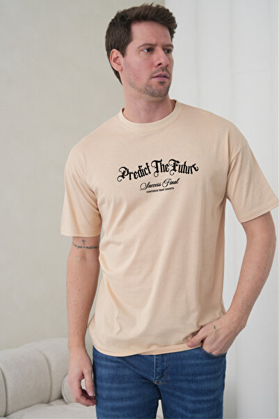 caddekombin Ανδρικό μπλουζάκι με θέμα την κινητήρια παράκληση "Predict The Fu...