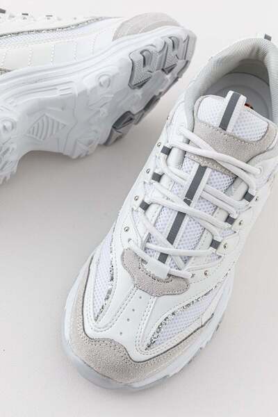 Golder Γυναικεία καθημερινά λευκά άνετα αθλητικά παπούτσια με Αθλητικό παπούτ...