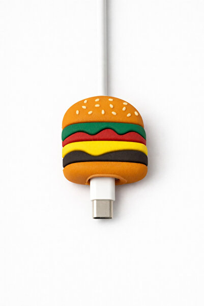 Case collection Sevimli Figürlü Slikon Kablo Ucu Koruyucular Şarj Typc Lightning