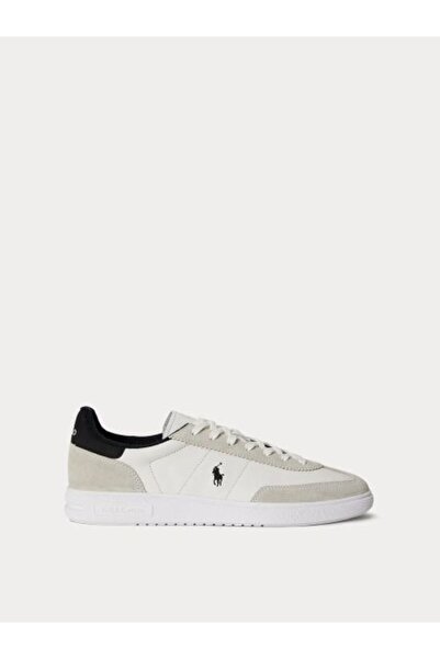 Polo Ralph Lauren GRİ ERKEK DERİ SNEAKER BEDFORD