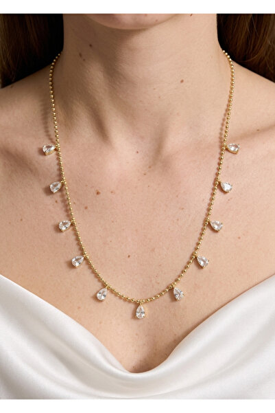 İris Jewelrys Çelik Maris Gold Kolye