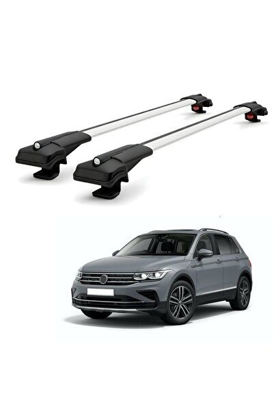Cross Oto Aksesuarları Volkswagen Tiguan MK2 2016-2023 için Ara Atkı , Araç Ü...