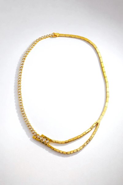 GOLDURA ATELIER Crown Gold Necklace