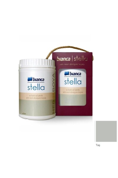 Bianca Stella Boya Yeni Nesil Yaşam Boyası 1 Lt Taş/1090 Dolap Fayans Cam Pla...