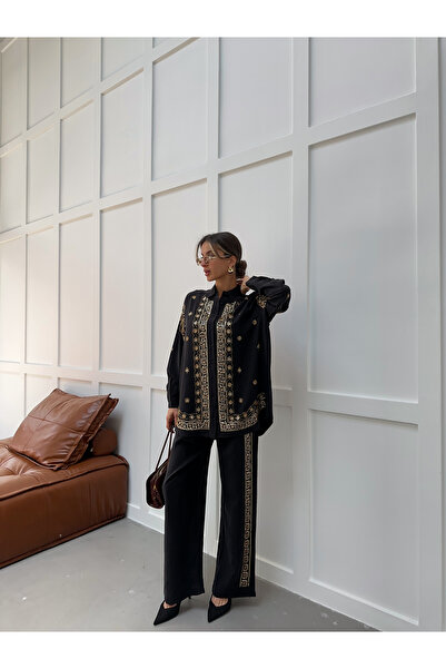 MİA NOURA ΓΥΝΑΙΚΕΙΟ ΠΟΥΚΑΜΙΣΟ ΜΕ ΧΑΝΤΡΕΣ ΜΠΡΟΣΤΑ, ΠΙΣΩ ΚΑΙ ΣΤΑ ΜΑΝΙΚΙΑ, ΠΑΝΤΕ...