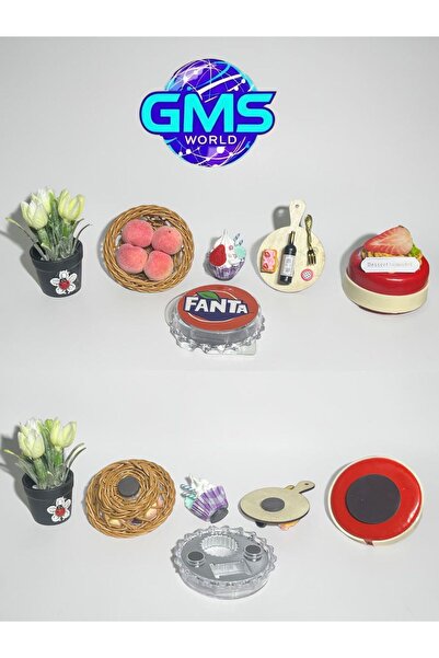 GMS WORLD 6 LI BUZDOLABI MAGNET SETİ (ŞİŞE AÇACAKLI ) MODEL-1