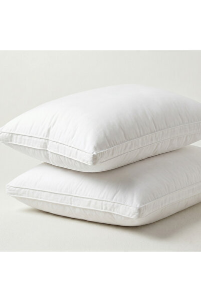 Boema Home Deco Σετ 2 μαξιλαριών ύπνου 50x70 εκ., 100% Βαμβάκι, Αφράτα, Αντια...