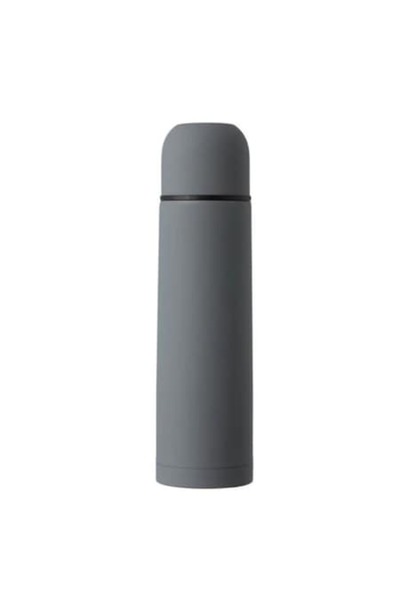 OEM Termos cu capac, din oțel inoxidabil, gri mat, 500ml