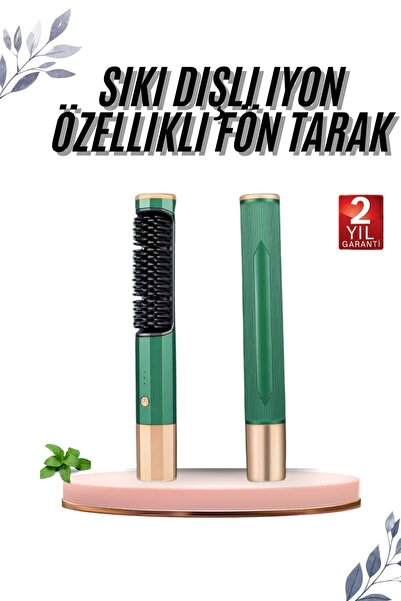 Generic Brand مشط تصفيف الشعر بالهواء الساخن مع خاصية التحكم في درجة الحرارة ...