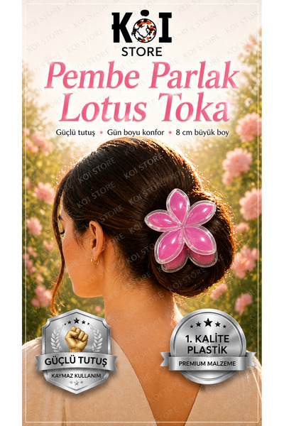 Pembe Parlak Lotus Toka