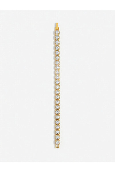 GOLDURA ATELIER سوار ذهبي لامع مرصع بالزركون