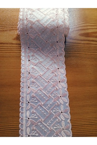 DANTELİM Satin Intermediate Lace Guipure Trim - 2 Meters.