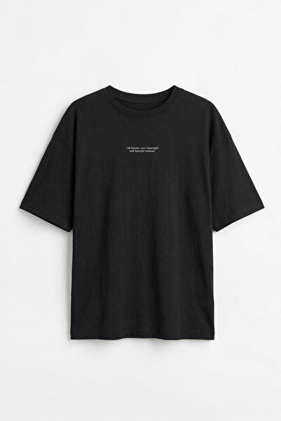 BSL Basic Baskılı Oversize Tshirt