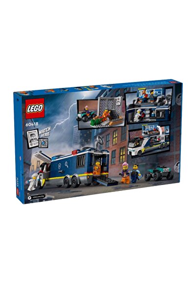 LEGO 60418 شاحنة معمل الجريمة المتنقلة للشرطة
