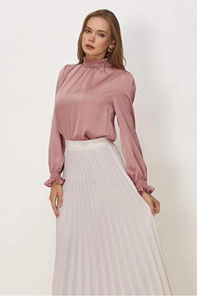 Alvina ΣΑΤΕΝ ΜΠΛΟΥΖΑ ΜΕ ΨΗΛΟ ΓΙΑΚΑ 46687