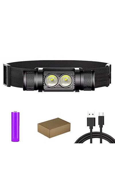 Choice3 أحدث مصباح أمامي LED USB من النوع C مزود ببطارية 2000 مللي أمبير في ا...