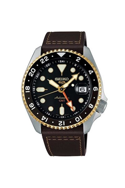 Seiko 5 Ανδρικό Ρολόι SSK036K1 Αυτόματο Ασημί