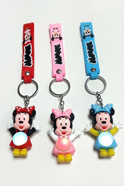 ZERO LAND Gldisptm Cartoon Character Light-Up Silicone Keychain (80020) - Ebruli
