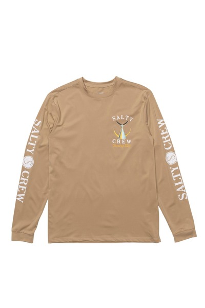 Salty Crew TAILED LS SUNSHIRT KHAKI