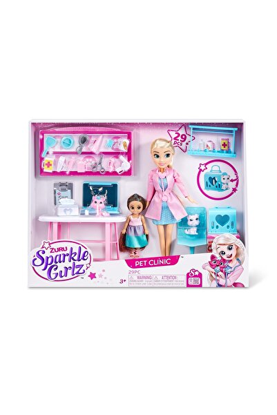 Sparkle Girlz Clinica veterinara, set de joaca