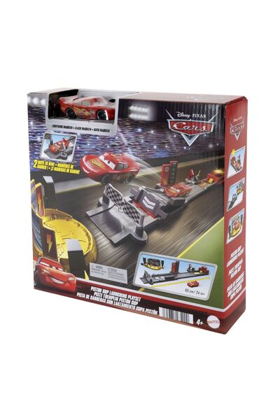 mattel CARS LIGHTNING MCQUEEN LAUNCH TRACK AND CAR PLAYSET