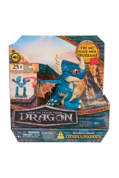Spin Masters HOW TO TRAIN YOUR DRAGON DEADLY NADER DRAGON FIGURE WITH SOUNDS