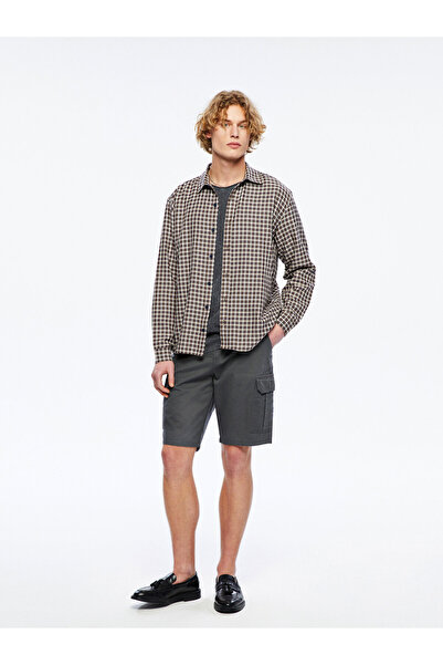 LC Waikiki Standard Fit Twill Men's Cargo Shorts