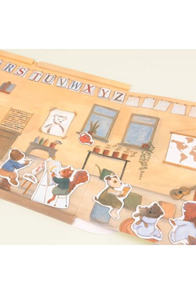 Egmont Toys Magnetic set At school,
