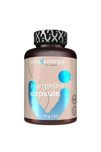 VITAXYNERGY L-arginina, supliment alimentar, 60 capsule, 1 buc