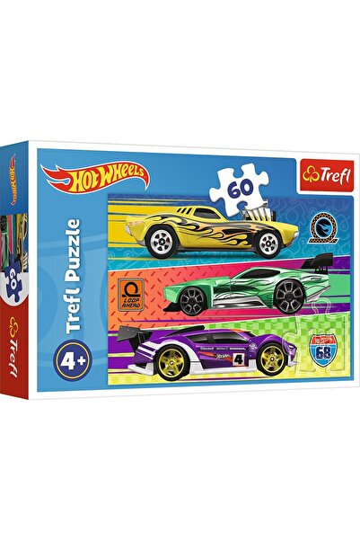 Trefl PUZZLE 60 HOT WHEELS RACING
