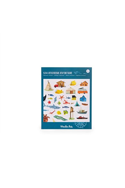 Moulin Roty Abtibilduri repozitionabile Explorator,