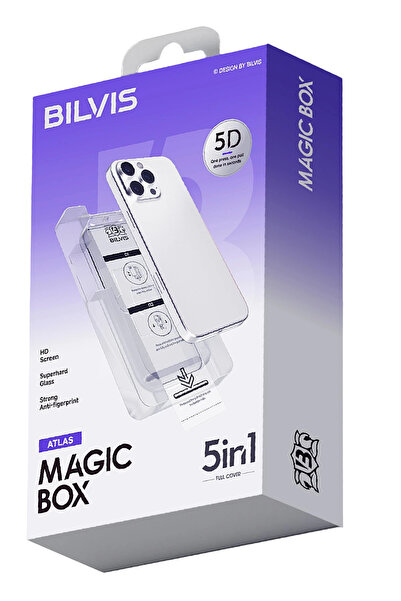 NewFace واقي شاشة ثلاثي الأبعاد من GLDISPTM لهاتف آيفون 15 برو بيلفيس 5 في 1 ...