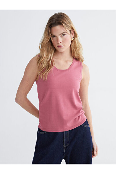 LC Waikiki U Neck Women's Tricot Tank Top