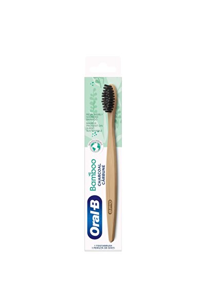 Oral-B Bamboo Charcoal, periuta de dinti, 40 medium, negru, 1 buc