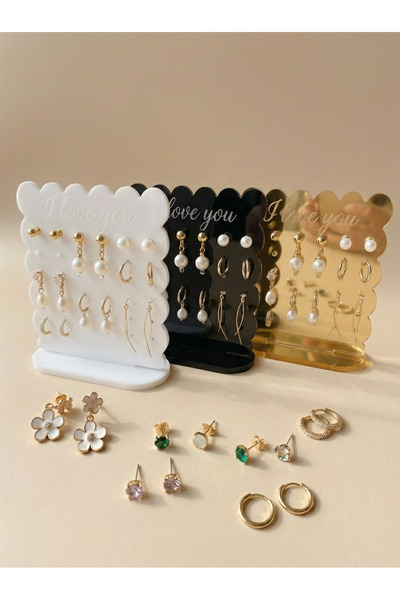 Atelier Creativ  "Travel Chic " Θήκη Σκουλαρικιών – Εξατομικευμένος Ακρυλικός...