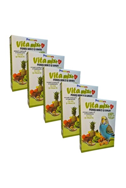 Vitamix Vitamix parakeet food, with egg and fruit, Pack 5 x 900g