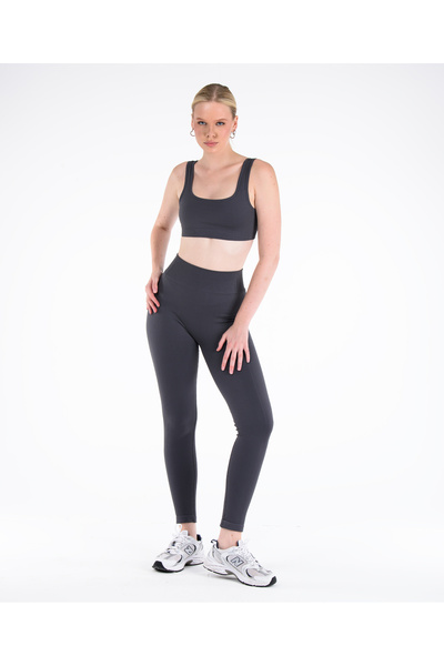 Leepsy Form Seamless Non-Marking Flexible Gathering Pad Supported Sports Legg...