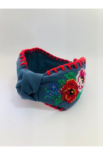 LiewensStyle Hand-Embroidered Bohemia Crown with Canvas Embroidery