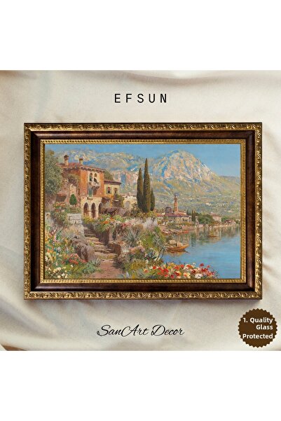 Sanart Vintage ζωγραφική με κορνίζα, ζωγραφική με λάδι, ζωγραφική με κορνίζα,...