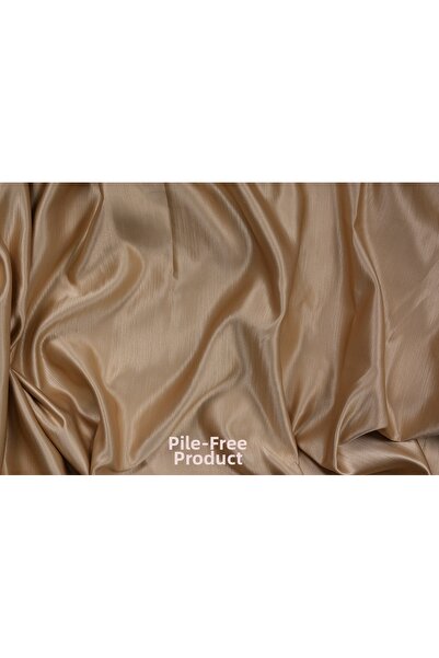 AKÇA TEKSTİL ΣΑΤΕΝ ΦΟΝΛΟΥΚ ΧΩΡΙΣ ΠΙΛΕΣ ΧΡΥΣΟ ΧΡΩΜΑ ΜΟΝΟΦΥΛΑΚΤΗ ΚΟΥΡΤΙΝΑ ΦΟΝΛΟ...