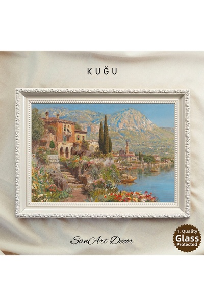 Sanart Vintage ζωγραφική με κορνίζα, ζωγραφική με λάδι, ζωγραφική με κορνίζα,...
