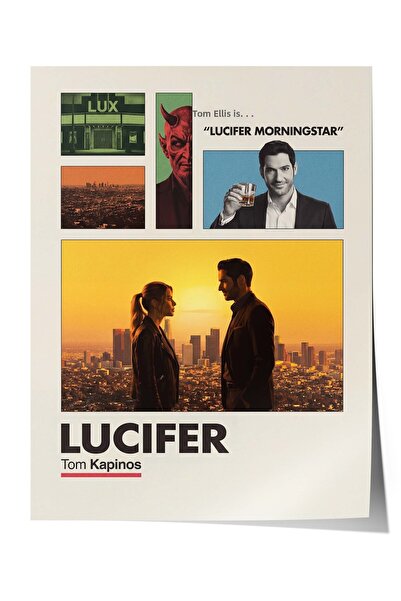 Postifull Αφίσα Λούσιφερ, Αφίσες Πίνακα Κινηματογράφου και Τηλεοπτικών Σειρών...