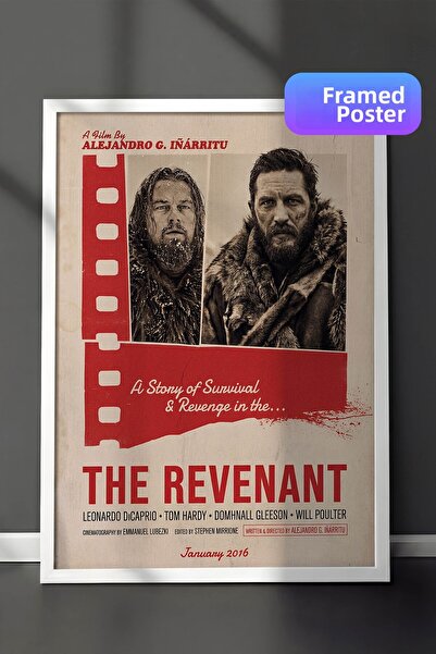 Postifull Η αφίσα The Revenant με λευκό πλαίσιο, Πίνακας Κινηματογράφου και Τ...