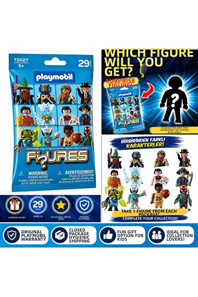 Playmobil مجموعة مجسمات السلسلة 29: حزمة مفاجأة |   مجسم لعبة قابل للتجميع | ...