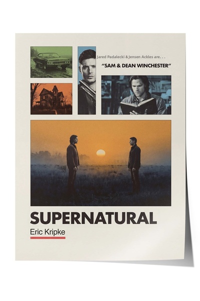 Postifull Αφίσα Supernatural, Αφίσες Ταινιών και Τηλεοπτικών Σειρών, Αφίσες Τ...